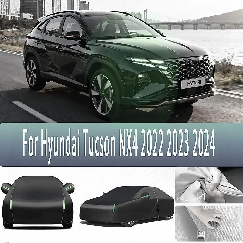 

For Outdoor Protection Full for Hyundai Tucson NX4 2022-2024 Waterproof Dustproof Car Covers