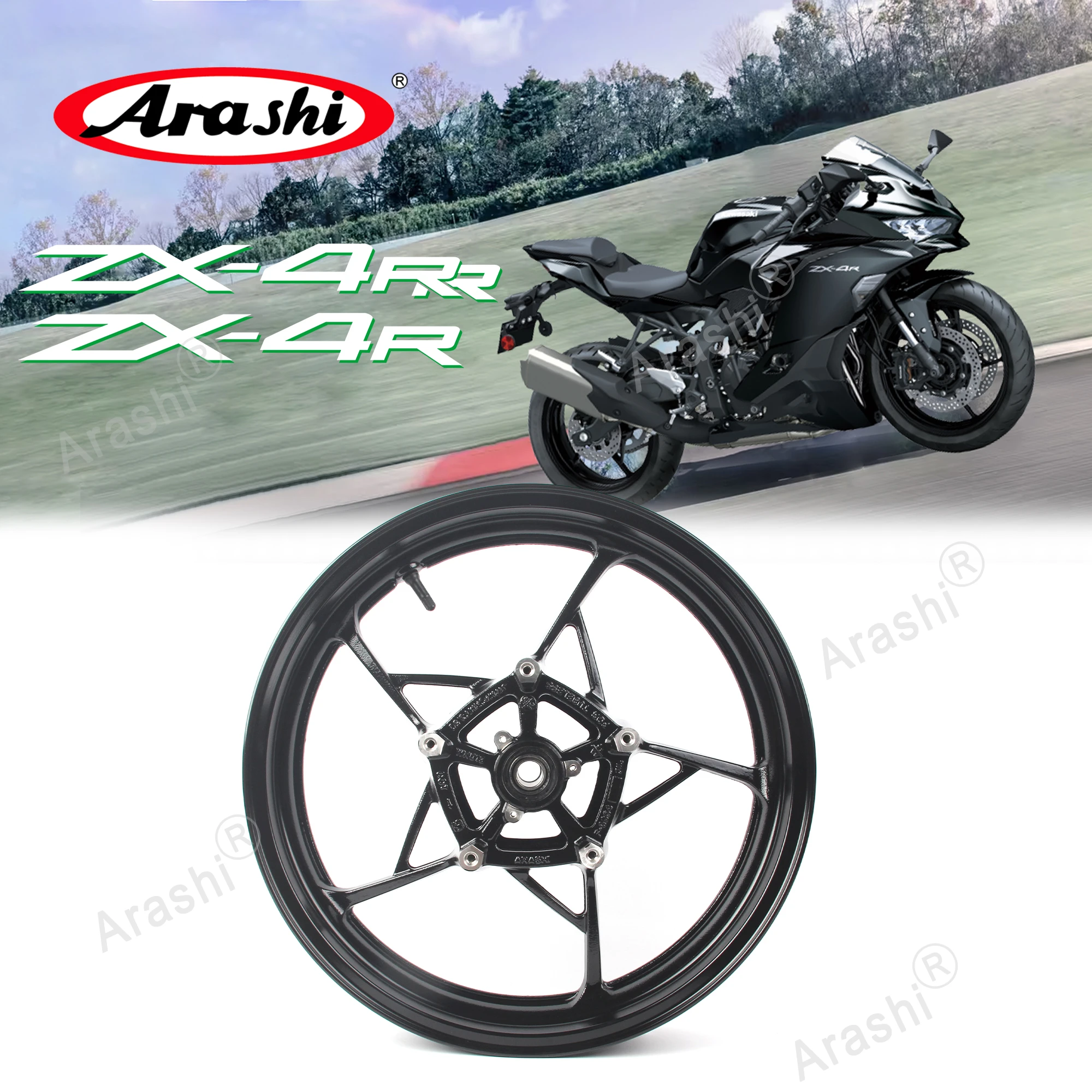 17 Inch Whee For KAWASAKI Z900 Z650 NINJA 650 2017 2018 2019 2021 2022 Motorcycle Front Wheel Rim Aluminum NINJA650 Z 900 650