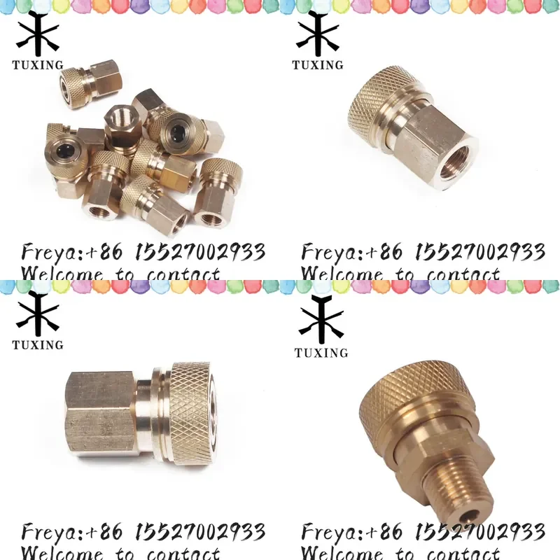 8Mm quick connection female head, pump 30mpa pump special connector M10 * inner wire female head, outer wire female head
