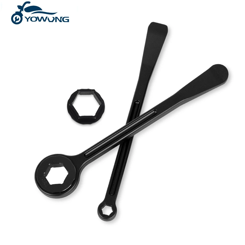 

For Yamaha For Honda CR250 CR450 CRF250 CRF450 Universal 32mm 27/22mm 13/10mm Tire Lever Wrench Tool For Suzuki For Kawasaki