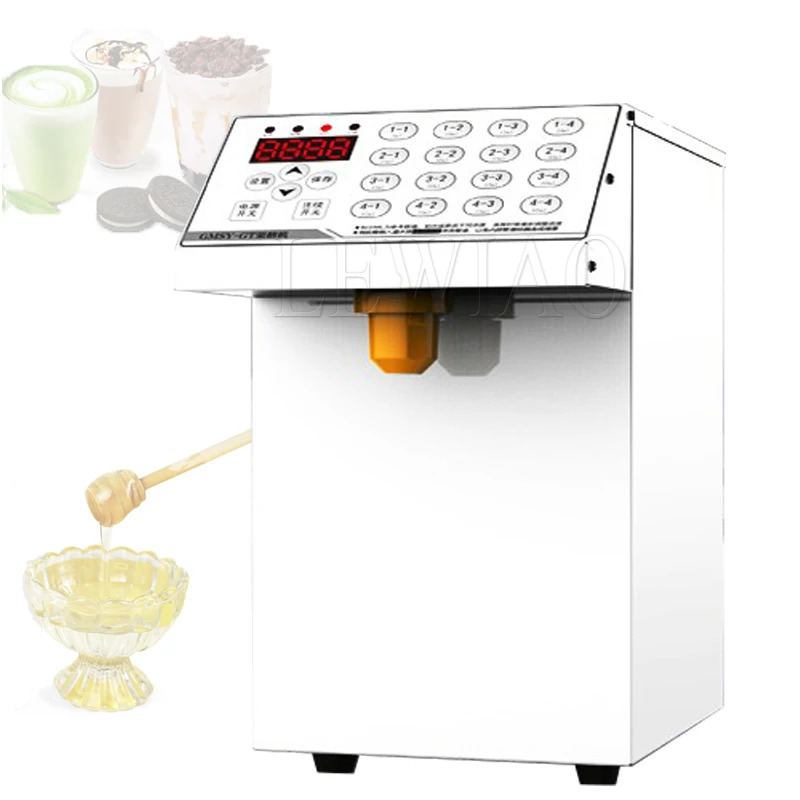 Commercial Milk Tea Shop Equipment Coffee Automatic Intelligent 8L Fructose Dispenser Precision Fructose Machine