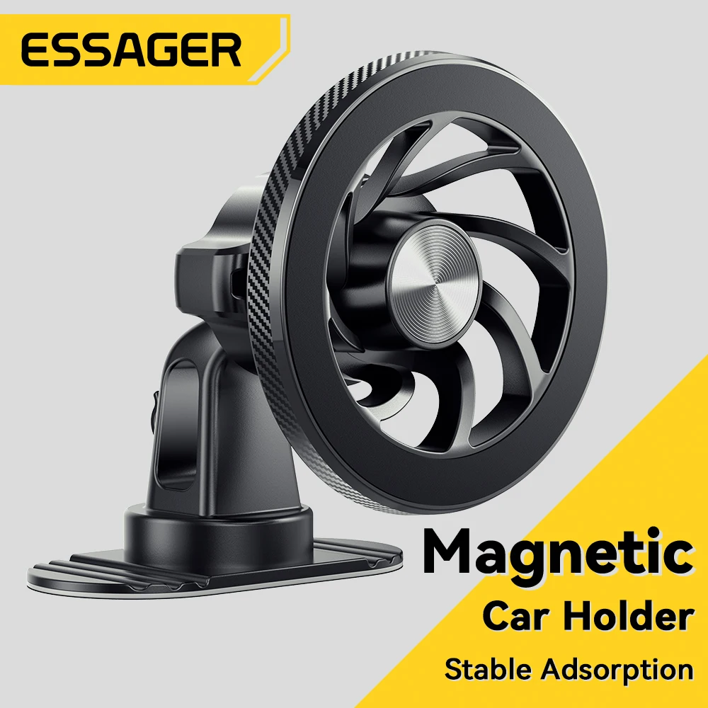 Essager Magnetic Car Phone Holder Stand Universal Air Vent Car Phone Mounts GPS Rotation Bracket Support For iPhone 15 14 13 12