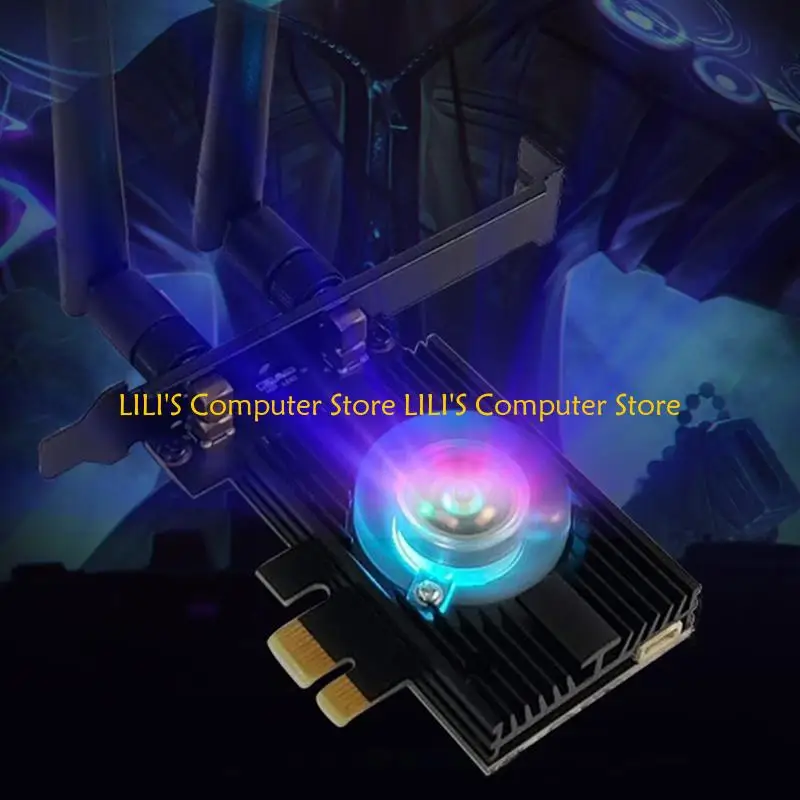 

A52B WiFi Card Dual Band 2.4/5.8G Card BT-compatible 5.2 Wireless WIFI 6 Card