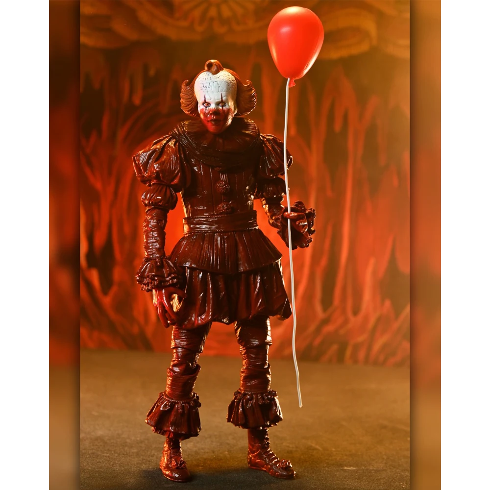 NECA Ultimate Blood Pennywise 7" Scale Action Figure Model Doll Garage Kit view 5