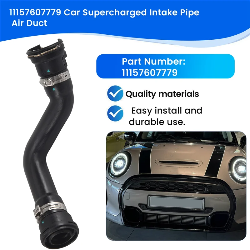 11157607779 Car Supercharged Intake Pipe Air Duct For-BMW MINI 1.6T R56 LCI Coop.S JCW 2012