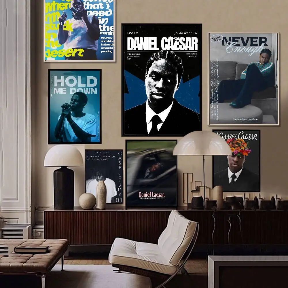D-Daniel Caesar Music Album Freudian Classic Vintage Posters Vintage Room Home Bar Cafe Decor Nordic Home Decor