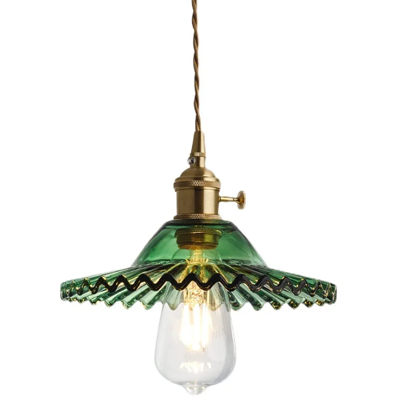

Chandelier restaurant, bar counter Japanese-style petals medieval bedside bedroom glass small hanging line lamps