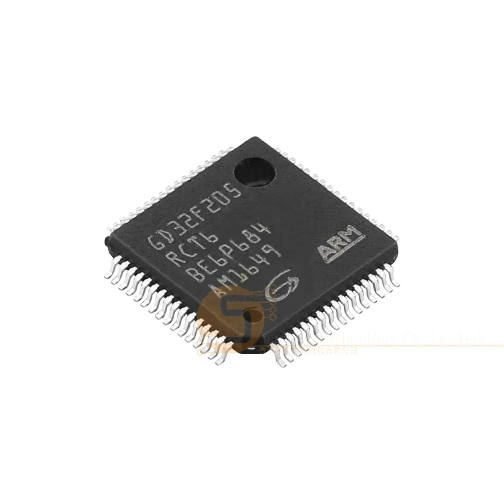 1-10 pçs/lote GD32F205RCT6 GD32F205RC GD32F205 LQFP64 Microcontrolador Chip IC