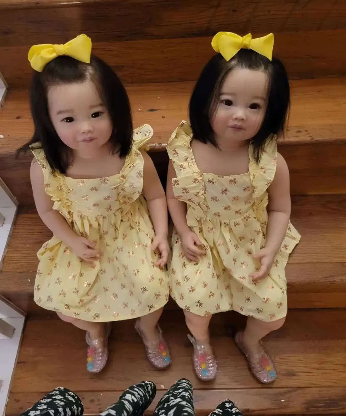 DLS Customized Limited Supply 32inch Reborn Baby Doll Leonie With Hand-Rooted Black Hair Already Finished Doll Christmas Gift