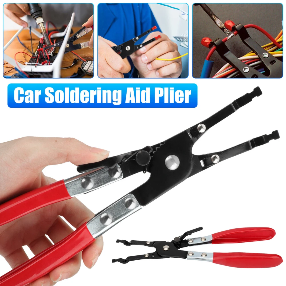 

Soldering Tool Welding Pliers With Ergonomic Handle Sturdy And Welding Clamp Multi-Function Aid Tool For Welding