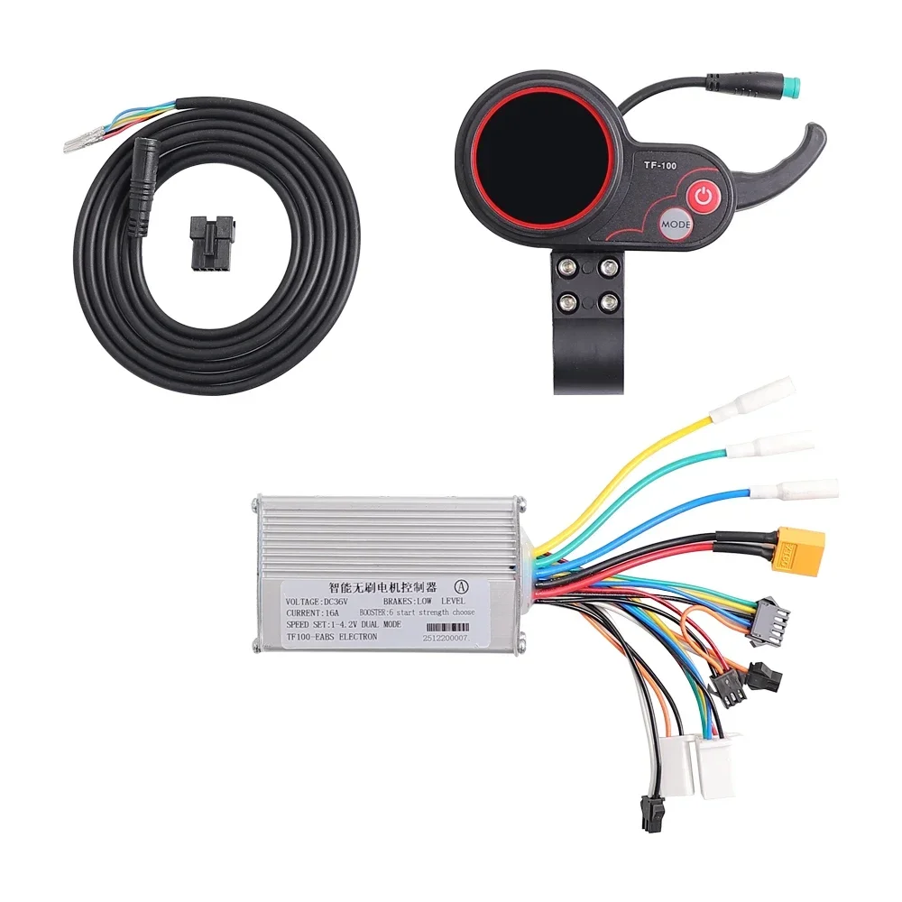

For Kugoo M4 Electric Scooter TF-100 Throttle Display 36V 16A Brushless Intelligent Motor Controller 5/6 Pin Instrument Display