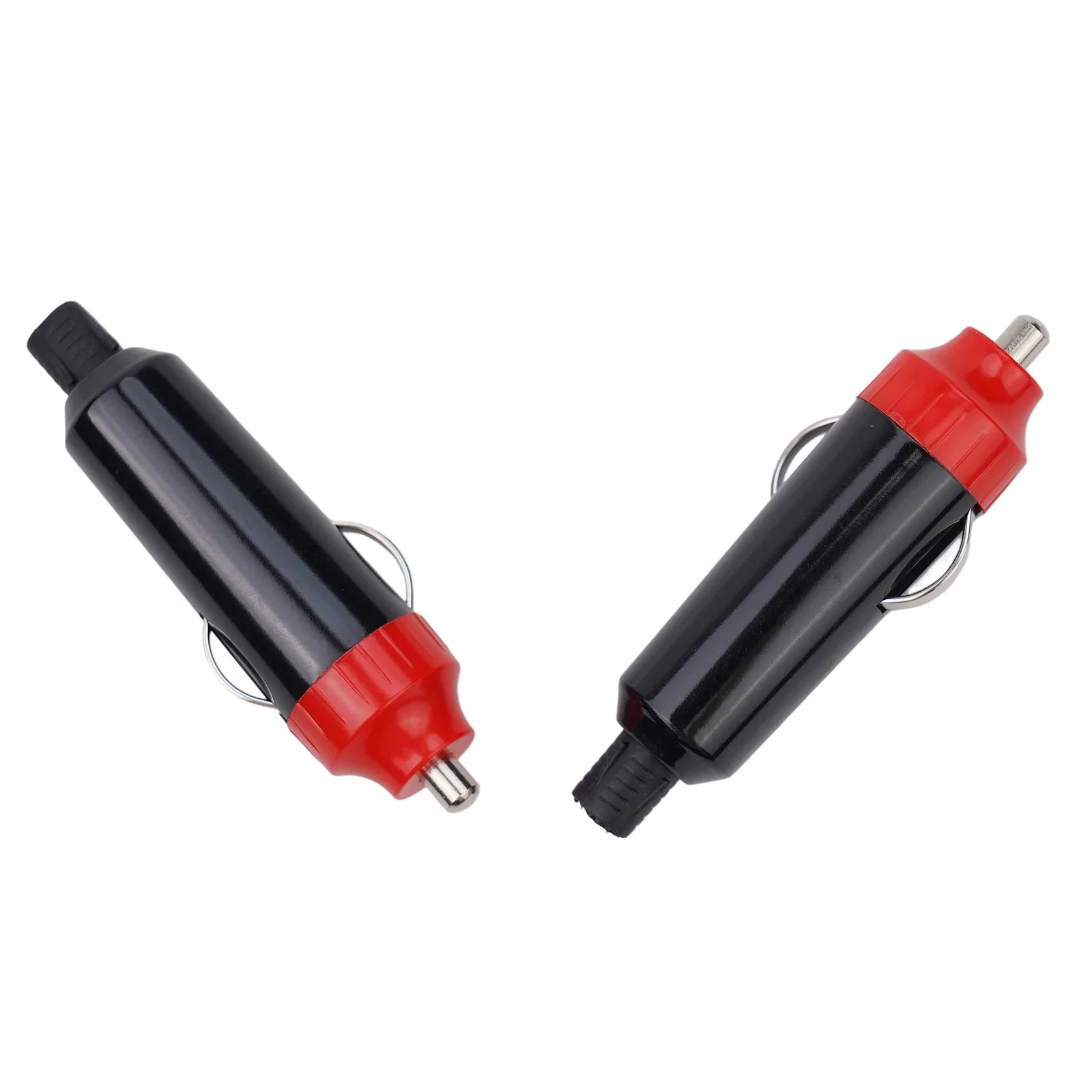 2pcs Waterproof DC 12V 24V Male Car Socket Connectors Suitable For Replacing Damaged Vehicle Power Outlets And Connectors