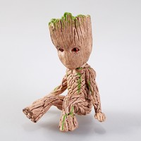 2025 Cartoon Groot Pen Holder Animation Creative Action Figure Succulent Flowerpot Desktop Decoration Children's Toy Gift