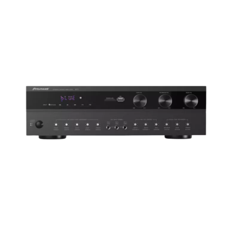 Amplificador KTV profesional de alta potencia Audio-visual Pioneer W11, amplificador Bluetooth antirronquidos para karaoke en casa, subwoofer
