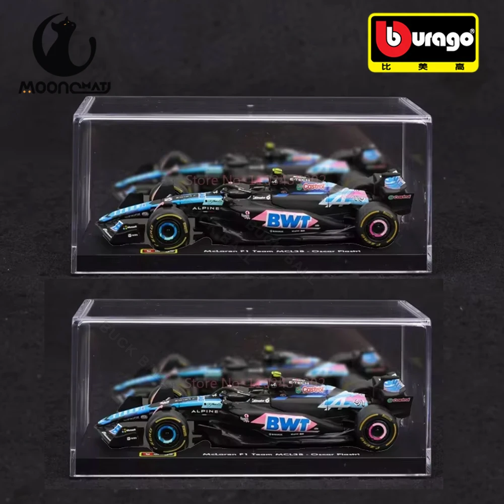 Bburago 1:43 A524 Japan BWT Alpine  F1 Team 2024 #10 Pierre Gasly #31 Esteban Ocon Alloy Car Die Cast Model FORMULA 1 Racing