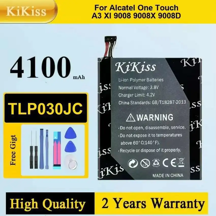 

TLP030JC Аккумулятор мобильного телефона для Alcatel One Touch A3 XL 9008 9008X 9008D