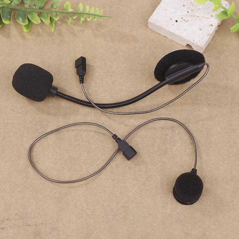 For motorcycle helmet Bluetooth intercom Soft wire microphone Hard wire microphone and 3.5mm speaker 40mm