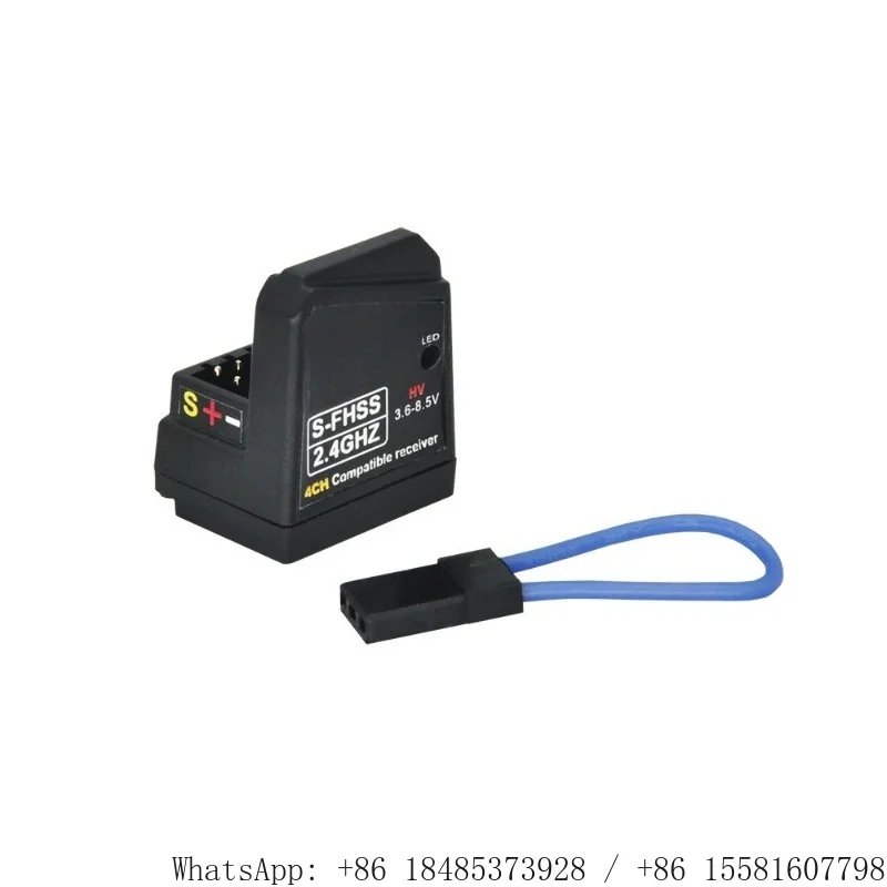 MR4SB 2.4G 4CH S-FHSS HV Receiver SBUS Output Match 4PV 10PX 3PV 4PLS RC Remote Control Transmitter Accessory