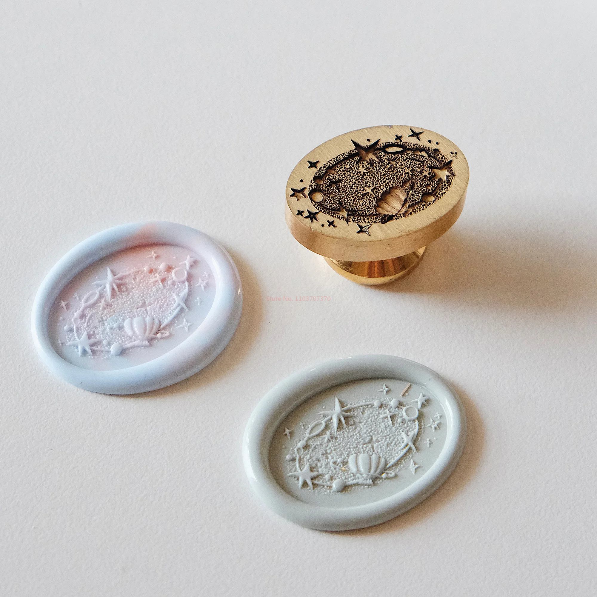 Nova concha selo de cera cabeça de bronze peônia em relevo 3d alívio selo de cera cabeça mental brinquedo diy scrapbook envelope vedação