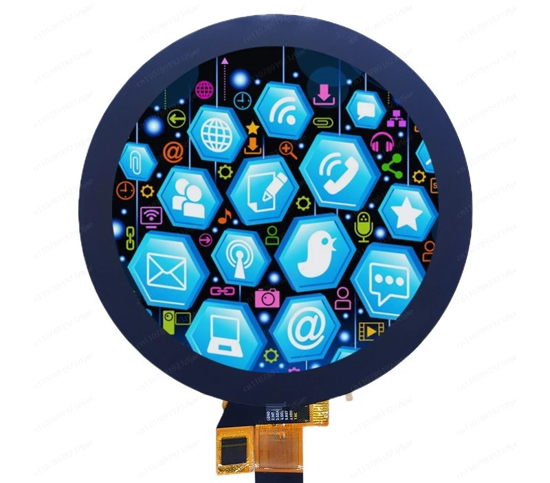 4-inch LCD Touch Round Screen with HDMI Board 720 * 720 MIPI Interface IPS Screen LCD Touch Display Screen