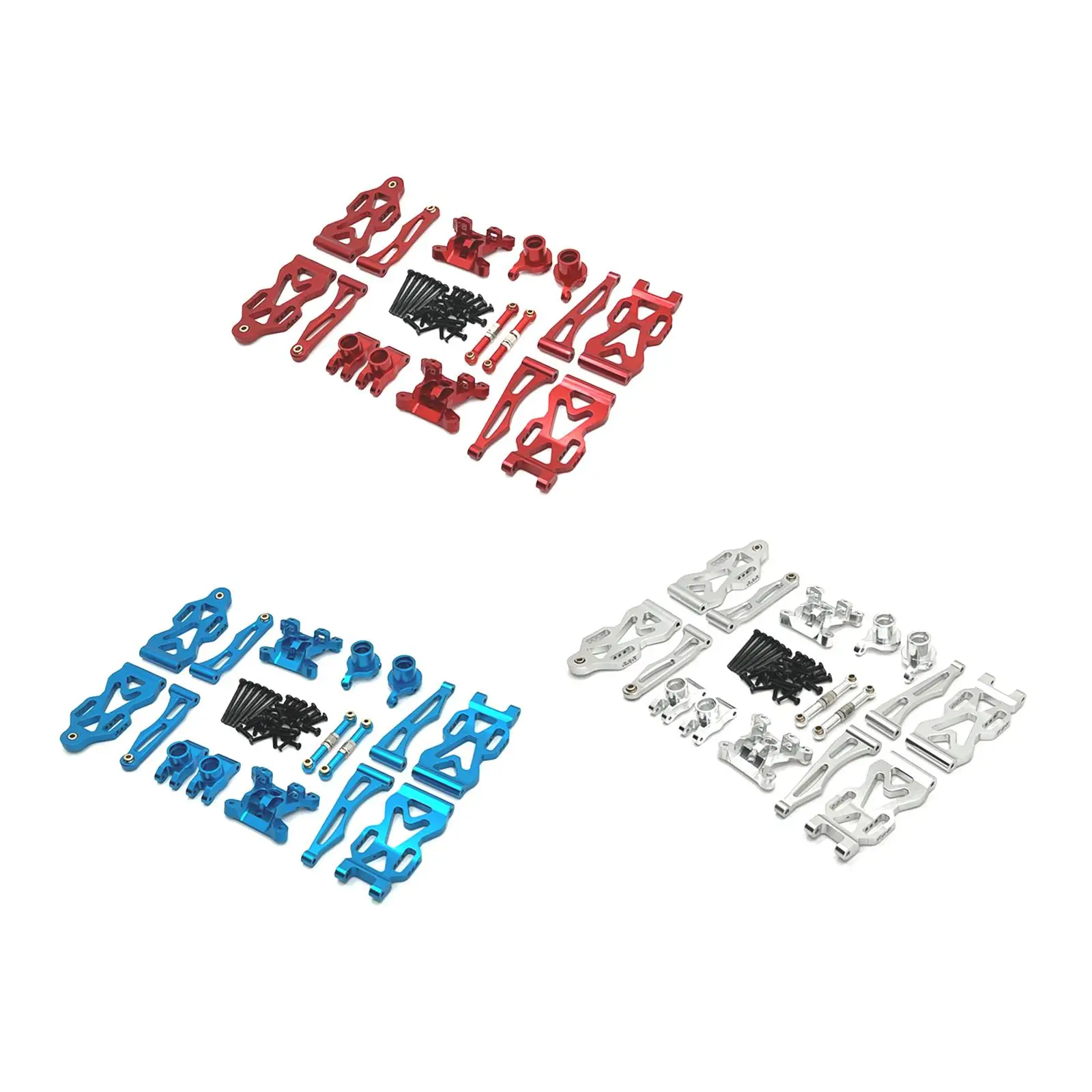 

RC Metal Aluminium Spare Part Set RC Car Part,Professional RC Car Accessory for 16101 16102 16103 1:16 RC Car DIY Accessory