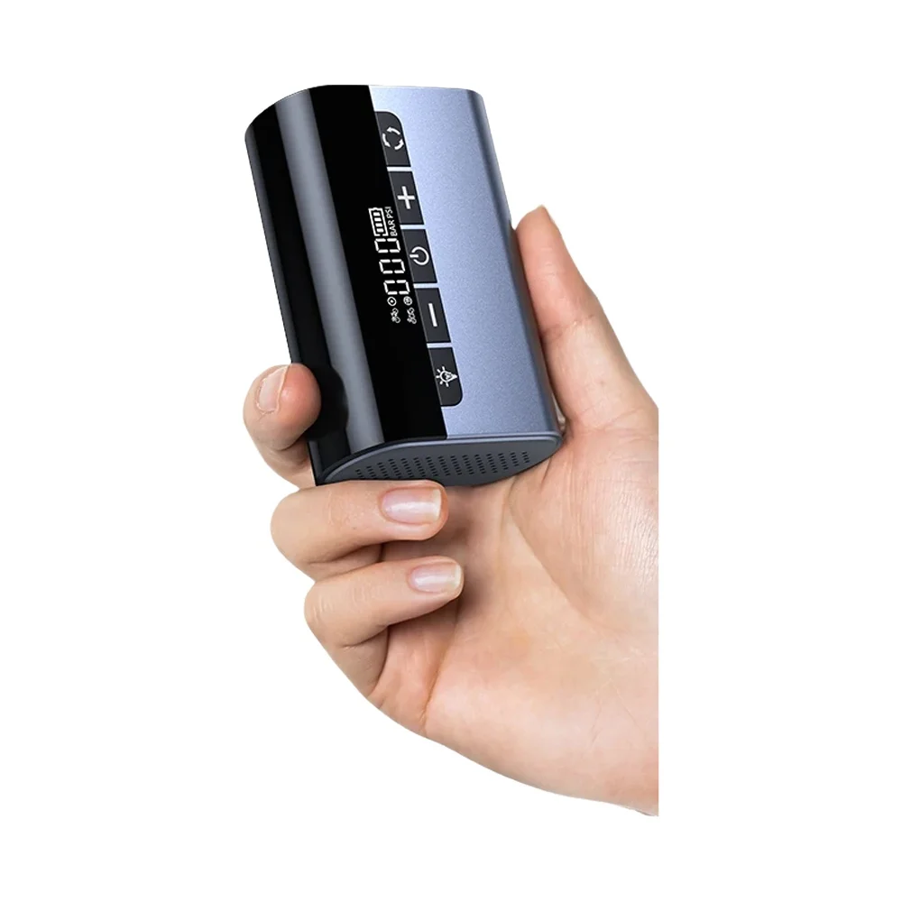 AliExpress THERAGUN MN01 Mini Electric Air Pump Portable Cordless Bicycle Inflator for Presta /Schrader Valves Outdoor Road MTB Bike.