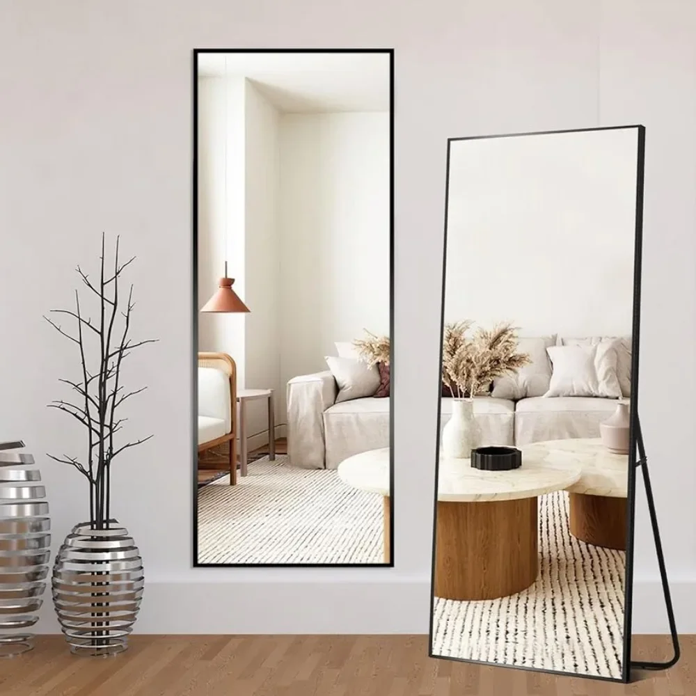 

Full Length Mirror Wall Mirror Full Length Mirrors Walls Standing Hanging or Leaning Against Dressing Full Body Aluminum