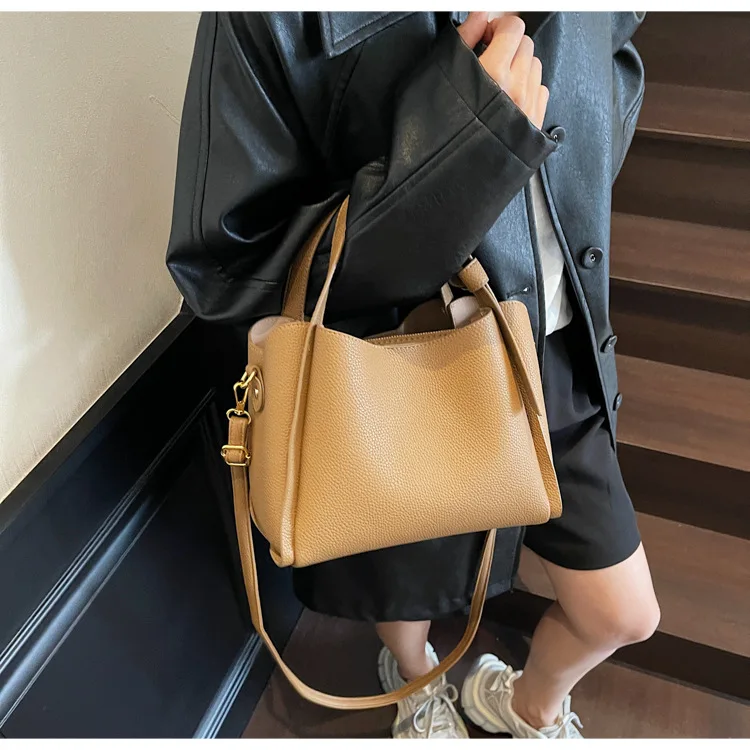 2025 جديد لينة المتخصصة حمل حقيبة المرأة الراقية دلو الكتف Crossbody محفظة الموضة