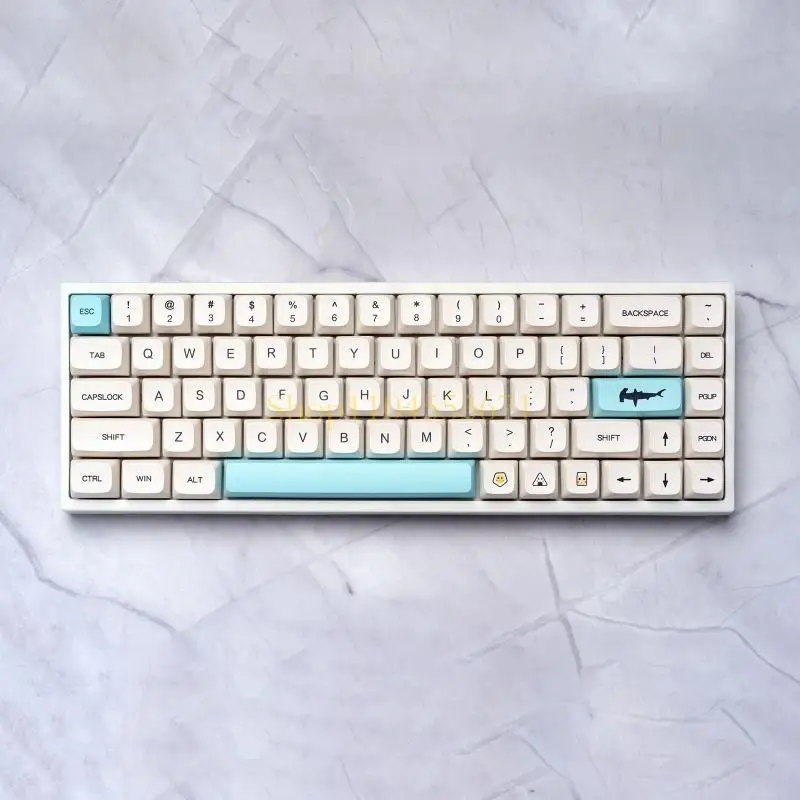 ผู้ขายที่ดีที่สุด Keycap Dye Sublimation XDA โปรไฟล์คีย์บอร์ด PBT Keycap 135 คีย์/ชุด