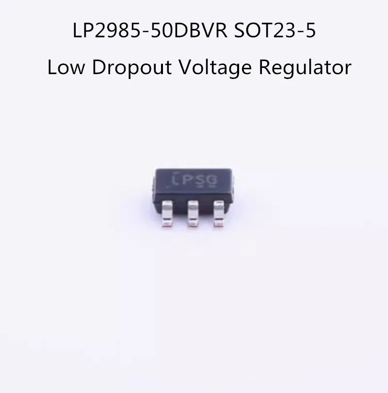 10PCS brand new   LP2985-33DBVR  LP2985-50DBVR  LP2985  2985     Low Dropout Voltage Regulator