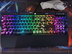World of Warcraft WOW 104Pcs Translucent Backlight Keycap Horde Or Alliance for Mechanical Keyboard DIY