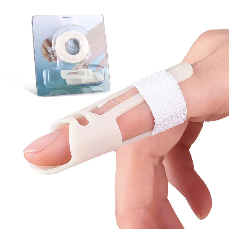 1/5Pcs Finger Splint Brace Adjustable Finger Support Protector Arthritis Corrector Joint Finger Straightener Brace Correction