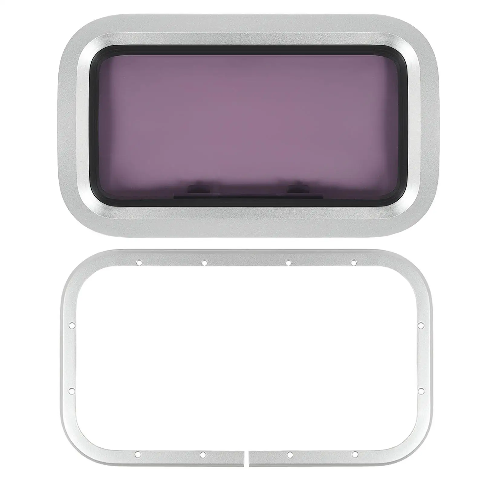 

Internal Opening Portlight Window Rectangle 0-180 Degree Open Robust Good Sealing for marine Ventilation Window Heavy Duty for