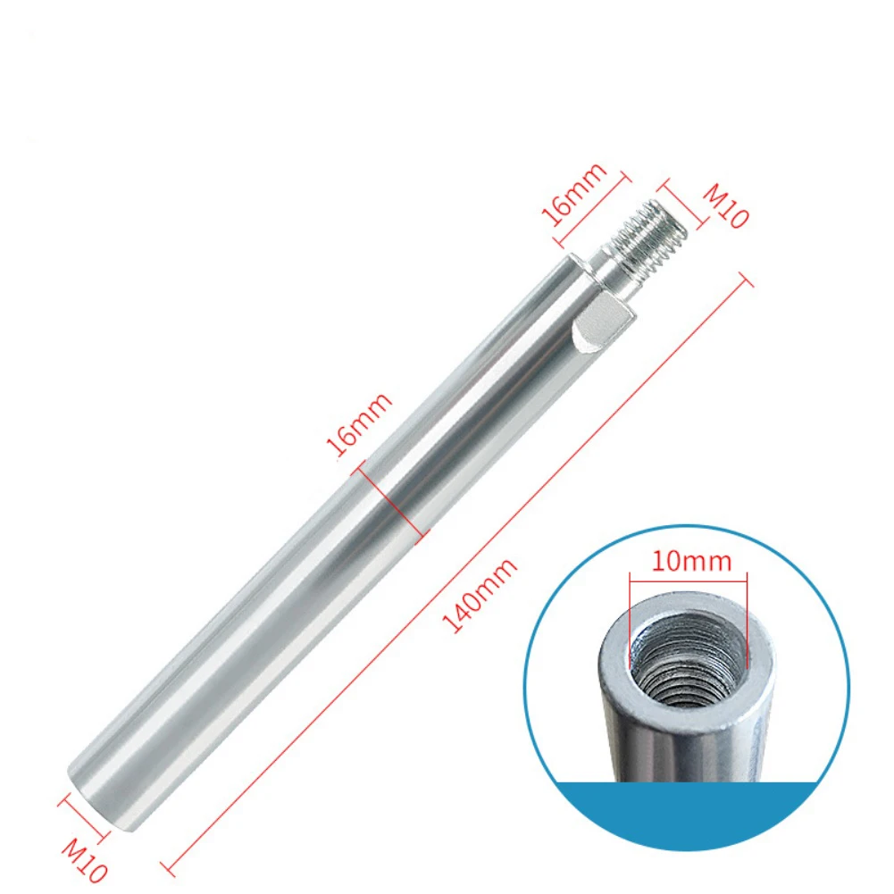4pcs Extension Rod Replacement For Angle Grinder Polisher 40mm 60mm 80mm 140mm Extension Connecting Rod M10 Thread Adapter Shaft