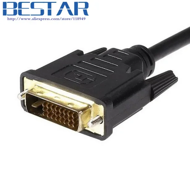DVI 24 + 1 fonte DVI-D para VGA fêmea pia adaptador ativo conversor cabo 20cm 0.2m para monitor de PC HDTV