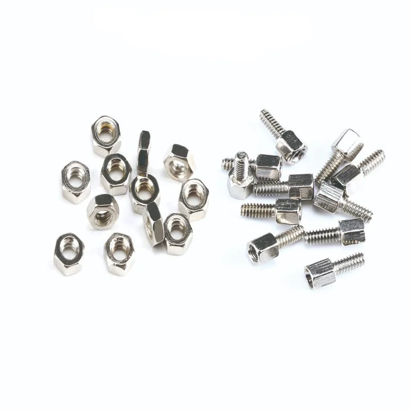 100PcsInch Screw/Nut Set Screw Stainless Steel For DIY Model Making Coupling Fastening Screw