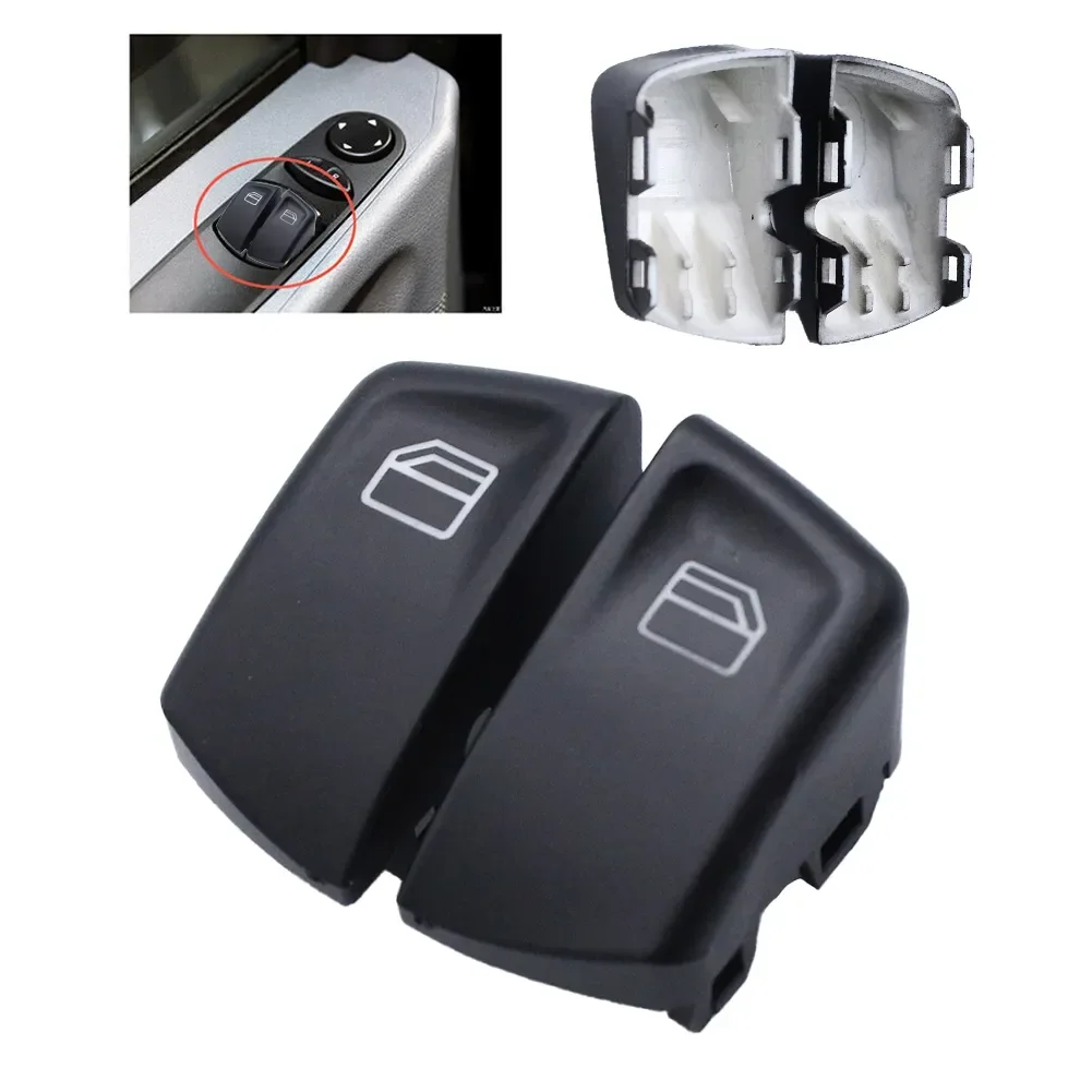 2Pcs Left&Right Glass Lifter Switch Button 807624374022 For Mercedes Vito II Viano W639 2003-2015 For Sprinter MK2 906 2005-2015