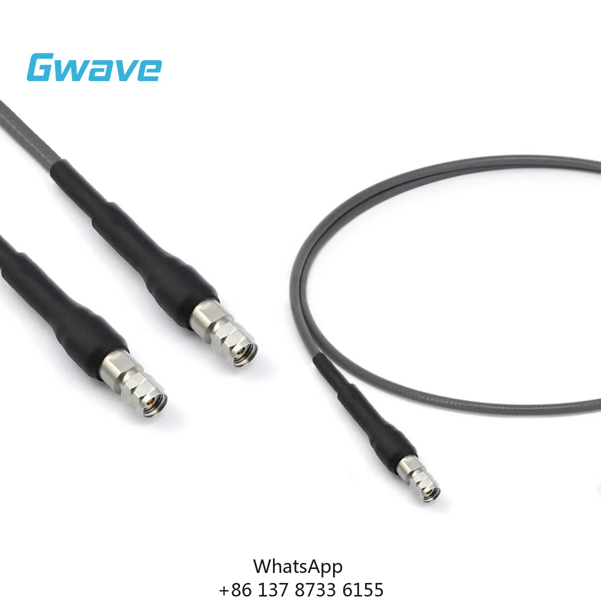 2.4mm Male To 2.4mm Male Coaxial Cable 3507 Series Low Loss & Phase Stable Flexible For DC-40GHz Communication
