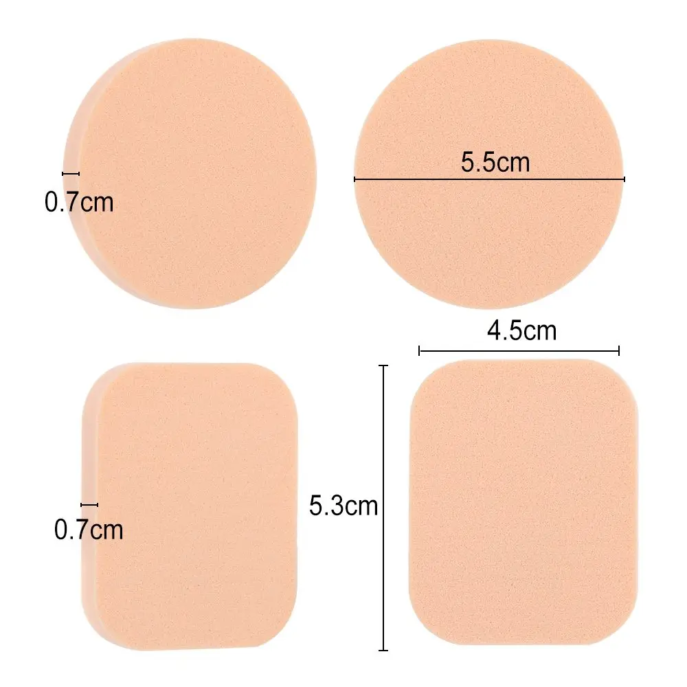 2/6/10 Stuks Mode Foundation Concealer Beauty Make-Up Tools Cosmetische Pad Spons Poeder Puff Bb/Cc Crème Spons