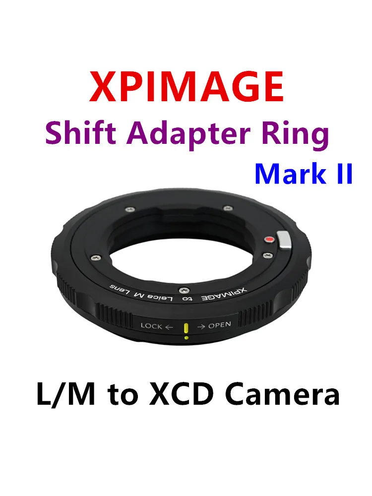 

XPimage Adapter for Leica M Lens to HASSELBLAD 907X X2D X1D Camera,Leica M to HX Mount,L/M-X1D 907X X2D Locking Adapter