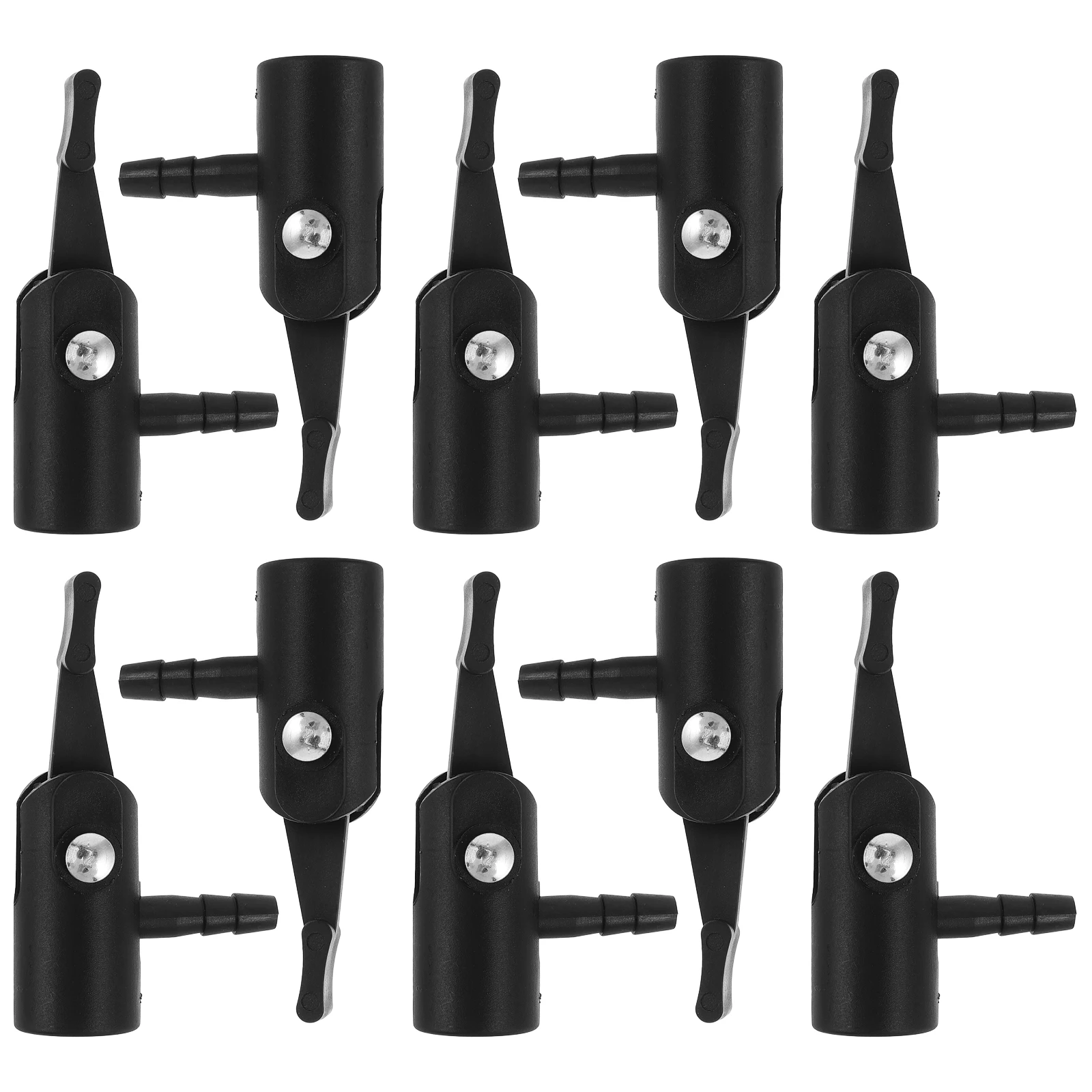 

10Pcs Chuck Type Inflation Nozzle Air Chuck Adapter for Tire Pump Compressor Attachments Clip on Air Hose Adapter Valve