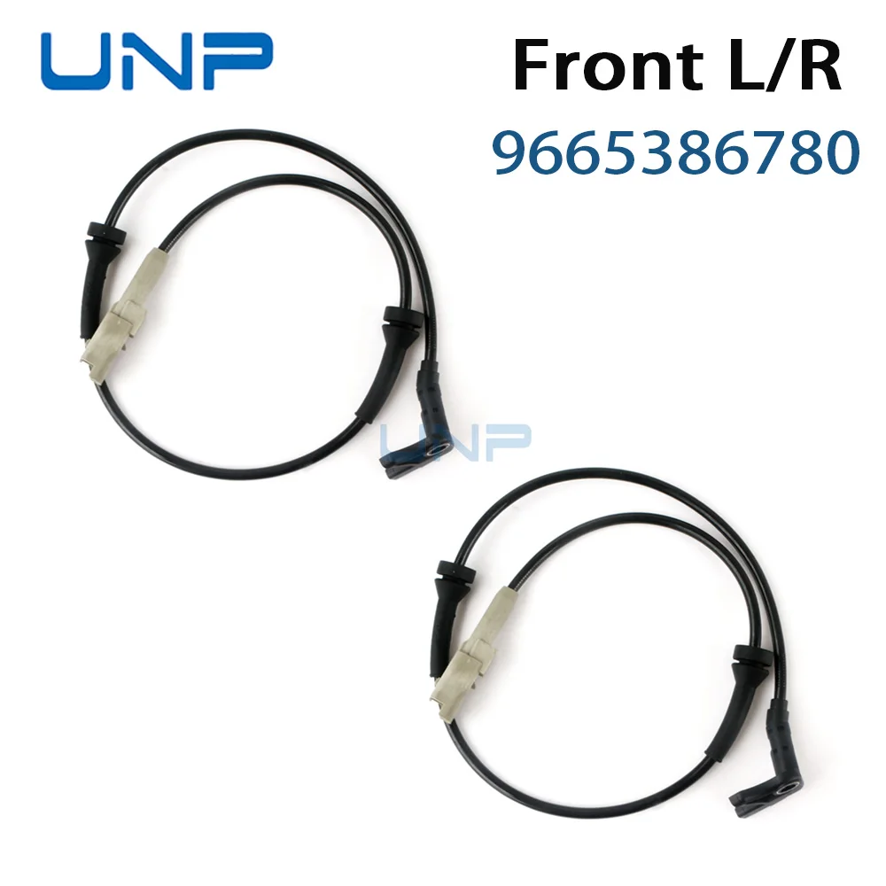 

9665386780 Передний датчик скорости колеса L/R ABS для Peugeot 307 308 3008 5008 RCZ Citroen C4 DS4 DS5 2002-2017, 4545K3 4545C1 4545F5