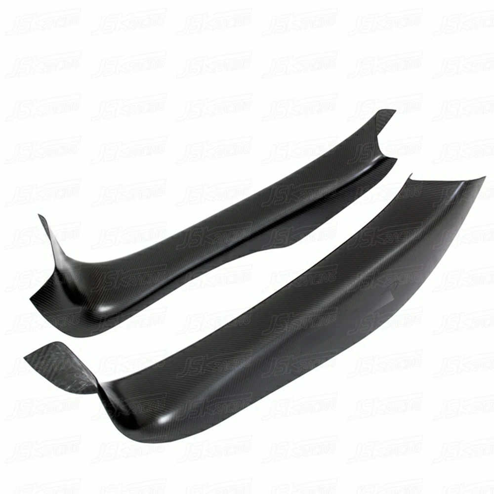 Matte Carbon Fiber Door Sills With Logo For Mclaren 720S 2017-2019(JSKMR7S17026)