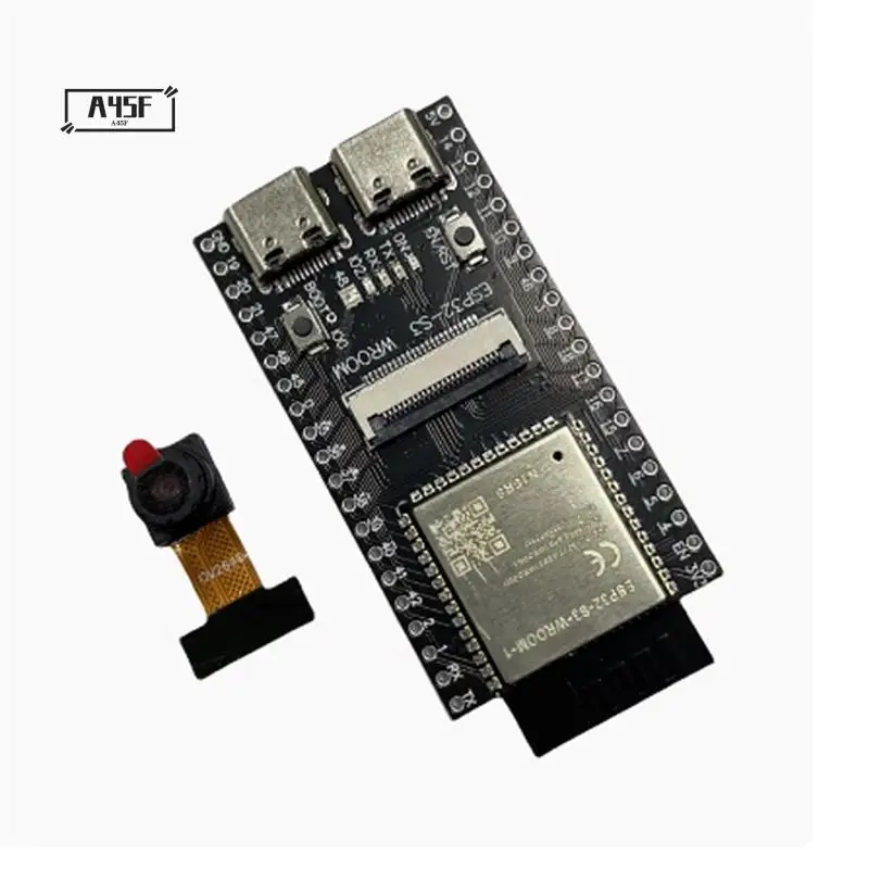 

A45F-ESP32-S3 WROOM N16R8 CAM Development Boardwifi Bluetooth Camera Module Onboard ESP32-S3-WROOM-1 N16R8 Module With