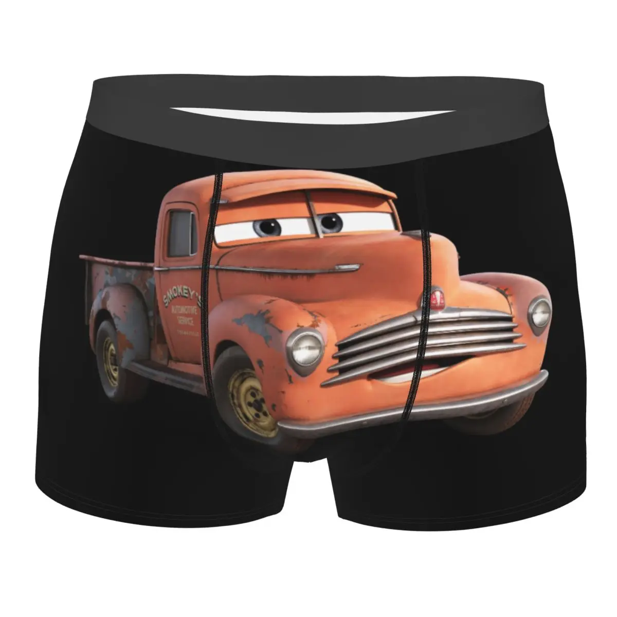 

Novelty Cartoon Cars Mater Boxers Shorts Underpants Men's Comfortable Briefs Underwear