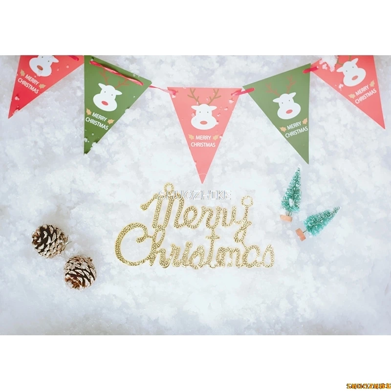 SHUOZHIKE Thin Cloth Photography Backdrops Prop Snow scene Photography Background  2021112XJ-06