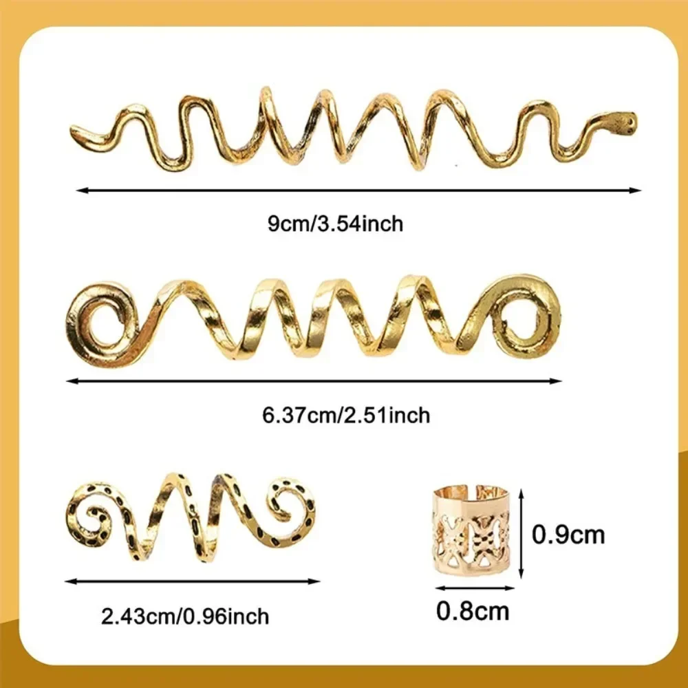 28 قطعة/المجموعة/مجموعة وصلات شعر مستعار، ضفائر قذرة، إكسسوارات خاصة، وصلات شعر مضفرة، حلقات منقوشة مجوفة، أبازيم