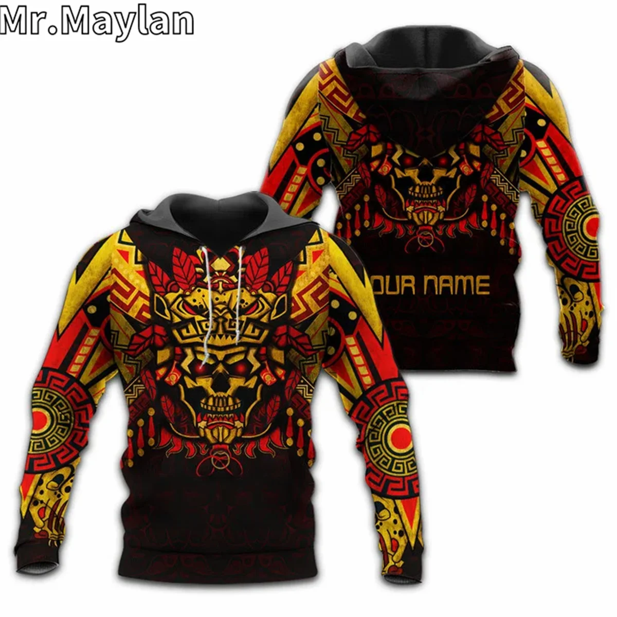 

Mexico AZTEC JAGUAR WARRIOR AND HIS SIDEKICKS 3D Unisex Hoodie Men Sweatshirt Streetwear Zip Pullover Casual Jacket Tracksuits