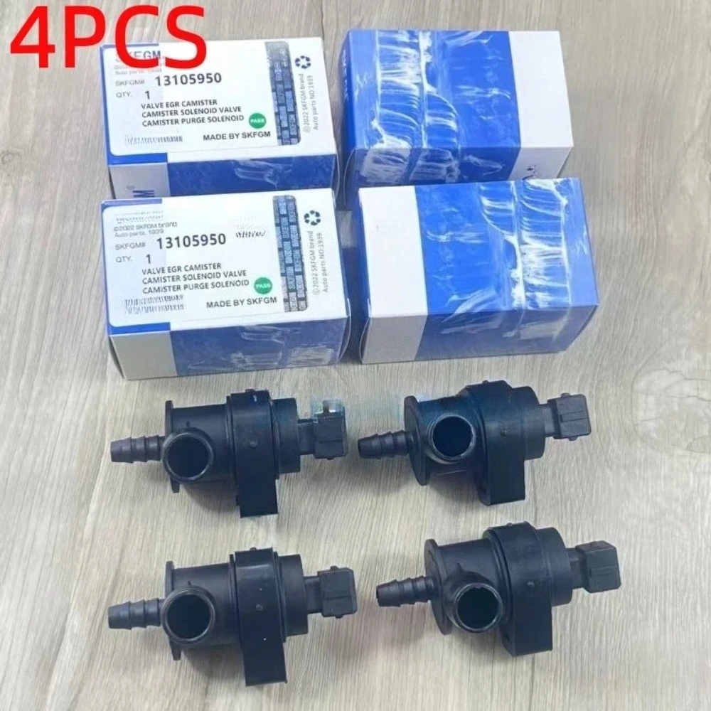 Válvula solenoide de purga de recipiente de 4 piezas 13105950 13110330   Para Chevrolet Aveo Cruze Opel Astra Vectra Vauxhall Za