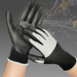 1PC Ultrathin Electrician Insulating Gloves Withstanding Voltage 400V/500V Rubber Touch Screen Insulation Glove Industrial